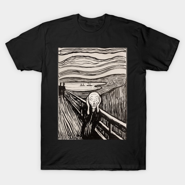 The Scream T-Shirt by gabbidea 